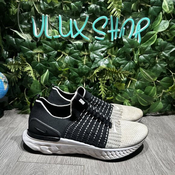 Nike React Phantom Run Slip On Shoes CJ0277-001 Men’s Size 13 Sneakers Beige - Picture 1 of 10